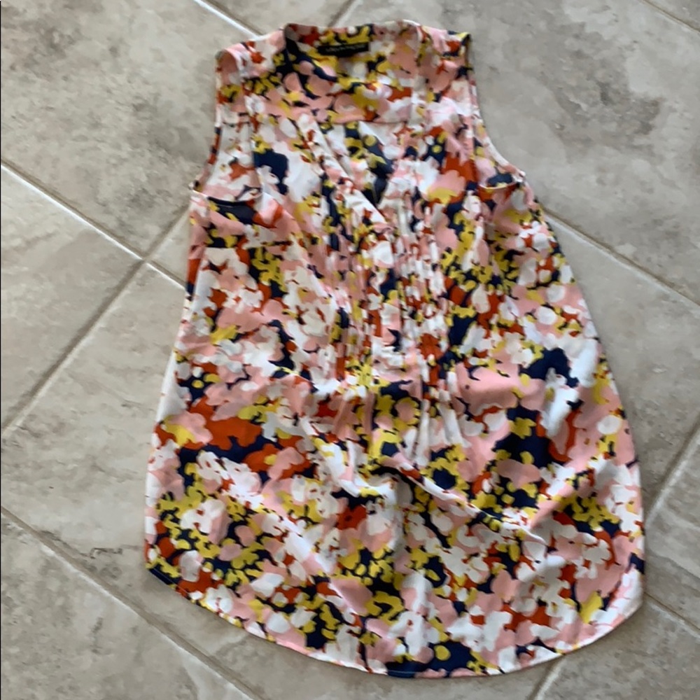 Pea in the Pod Floral Tank